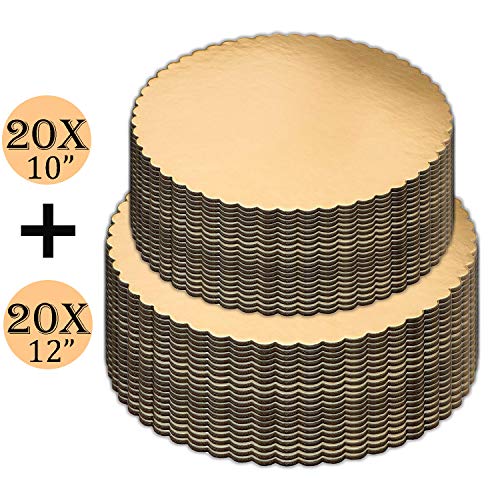 8" Round Corrugated Cake Board Circles Lot Of 25 Boards 